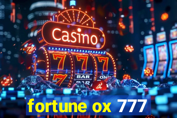 fortune ox 777